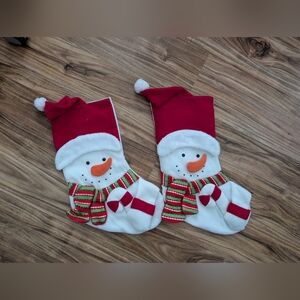 Festive Snowman Christmas Stockings